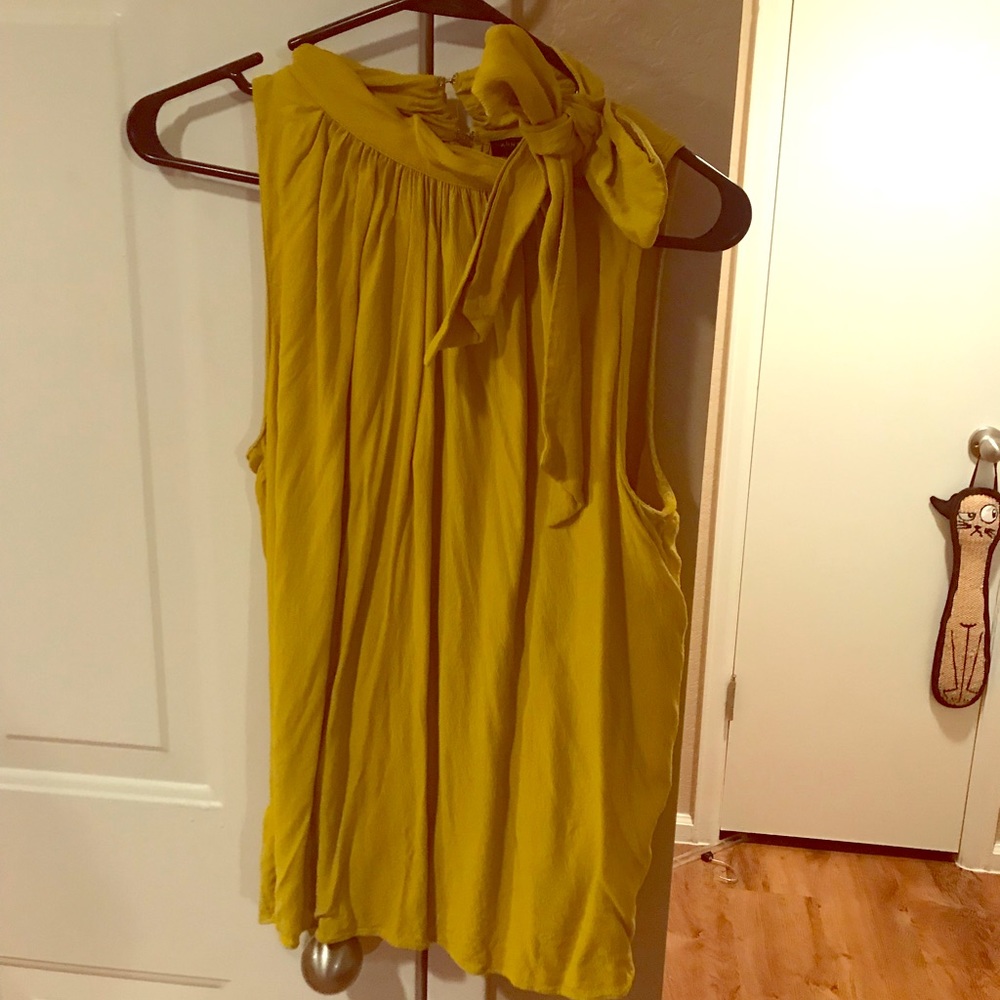 Beautiful Mustard Work Blouse